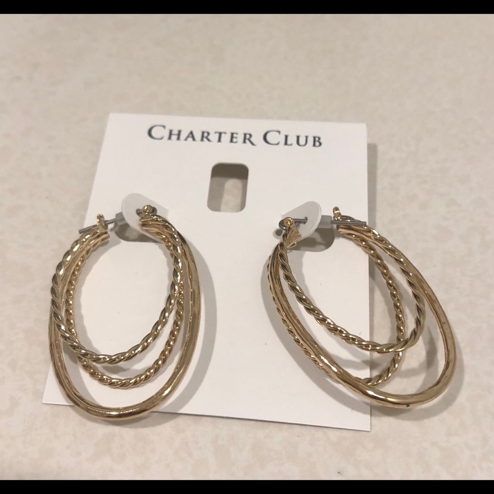 Charter Club Earring Deal all 3 for $40 - Picture 6 of 6